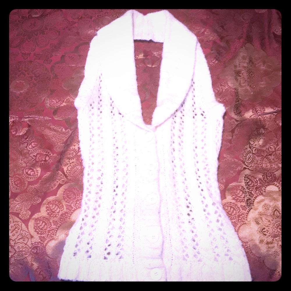 Guess: Sweater Vest w/ corset back